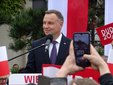 Wizyta Prezydenta Andrzej Dudy wraz z małżonką w Wieluniu