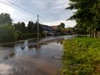 Gwałtowna ulewa nad Byczyną. Zalane posesje, garaże i podwórka