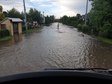 Gwałtowna ulewa nad Byczyną. Zalane posesje, garaże i podwórka