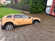 Gwałtowna ulewa nad Byczyną. Zalane posesje, garaże i podwórka