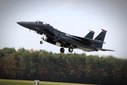 Na lotniska w Krzesinach i Łasku przyleciały amerykańskie myśliwce F-15 i F-16