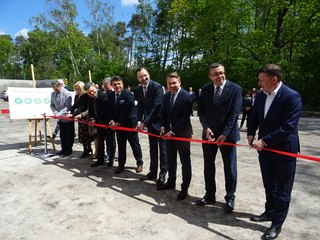 Uroczyste otwarcie instalacji biologicznego przetwarzania odpadów komunalnych w Rudzie