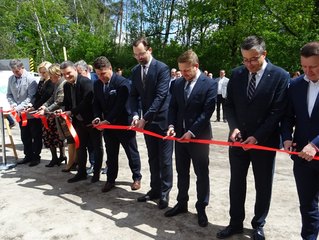 Uroczyste otwarcie instalacji biologicznego przetwarzania odpadów komunalnych w Rudzie