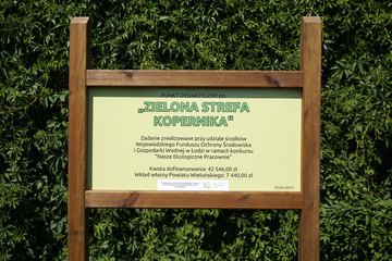 „Zielona Strefa Kopernika” - ekopracownia w Zespole Szkół nr 3 w Wieluniu otwarta