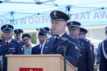 Płk pil. Piotr Ostrouch nowym dowódcą 32. Bazy Lotnictwa Taktycznego w Łasku