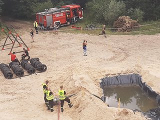 Biega Szaleńca – ekstremalne przeszkody podczas rywalizacji w Galewicach w powiecie wieruszowskim