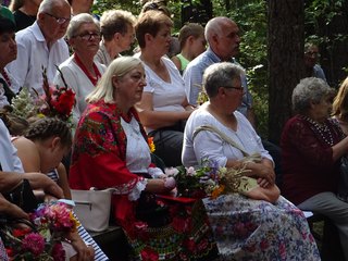 Msza w Dolinie Objawienia we wsi Kałuże