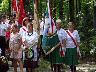 Msza w Dolinie Objawienia we wsi Kałuże