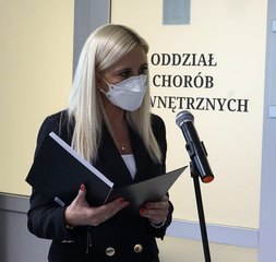 Oddział Chorób Wewnętrznych w pajęczańskim szpitalu jak nowy