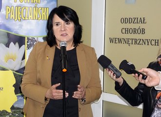 Oddział Chorób Wewnętrznych w pajęczańskim szpitalu jak nowy