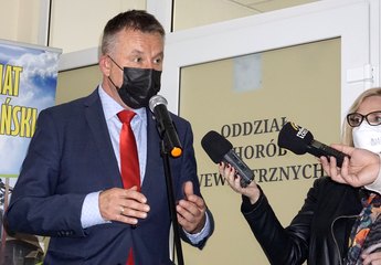 Oddział Chorób Wewnętrznych w pajęczańskim szpitalu jak nowy