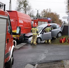 Zdarzenie drogowe w Dzietrznikach