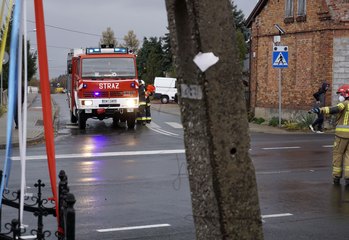 Zdarzenie drogowe w Dzietrznikach