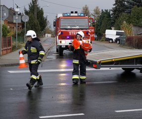 Zdarzenie drogowe w Dzietrznikach