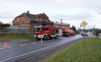 Zdarzenie drogowe w Dzietrznikach