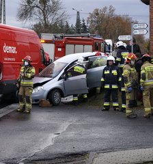 Zdarzenie drogowe w Dzietrznikach