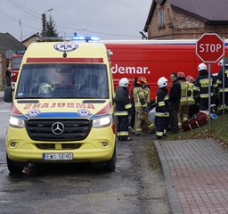 Zdarzenie drogowe w Dzietrznikach