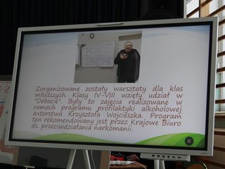 W Szkole Podstawowej w Rudzie podsumowano projekt profilaktyczny