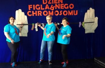 Dzień Figlarnego Chromosomu w Zespole Szkół Specjalnych w Wieluniu