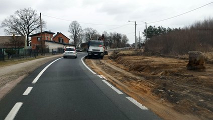 Trwa budowa obwodnicy Praszki. Wykonano już 60% zadania