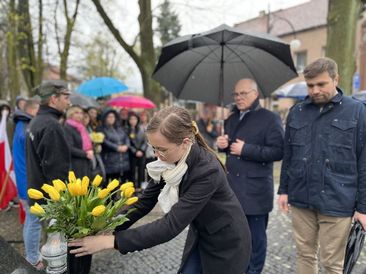 Wieluń włączył się w akcję Żonkile. Zadbało o to II LO i działająca tam grupa Szlakiem Wieluńskich Żydów