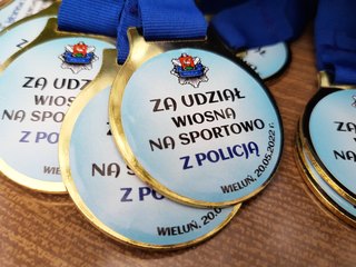 „Wiosna na sportowo ...z Policją” – wysoka frekwencja imprezy profilaktycznej