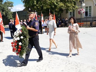 Obchody Święta Wojska Polskiego w Wieluniu