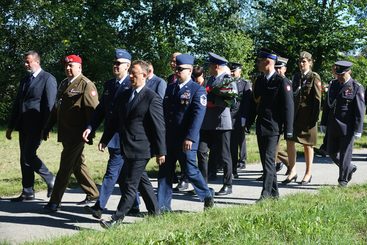 W Konopnicy uczcili pamięć żołnierzy poległych w bitwie nad Wartą