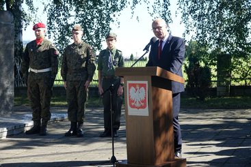 W Konopnicy uczcili pamięć żołnierzy poległych w bitwie nad Wartą