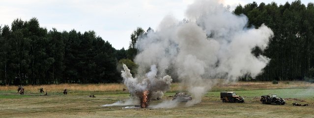 Spektakularna inscenizacja w ramach projektu „Łódzkie Pamięta – Wojewódzka Inscenizacja Bitwy nad Wartą Wrzesień 1939”