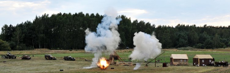 Spektakularna inscenizacja w ramach projektu „Łódzkie Pamięta – Wojewódzka Inscenizacja Bitwy nad Wartą Wrzesień 1939”