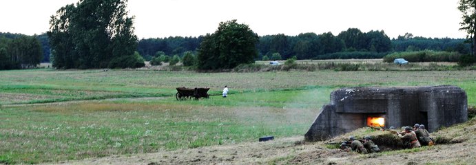 Spektakularna inscenizacja w ramach projektu „Łódzkie Pamięta – Wojewódzka Inscenizacja Bitwy nad Wartą Wrzesień 1939”