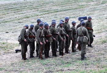 Spektakularna inscenizacja w ramach projektu „Łódzkie Pamięta – Wojewódzka Inscenizacja Bitwy nad Wartą Wrzesień 1939”