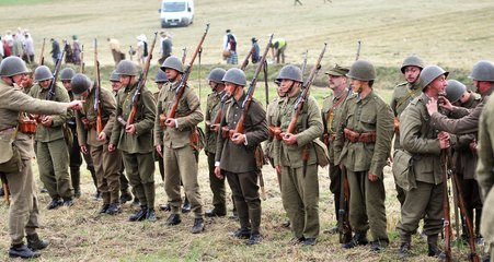 Spektakularna inscenizacja w ramach projektu „Łódzkie Pamięta – Wojewódzka Inscenizacja Bitwy nad Wartą Wrzesień 1939”