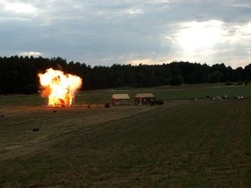 Spektakularna inscenizacja w ramach projektu „Łódzkie Pamięta – Wojewódzka Inscenizacja Bitwy nad Wartą Wrzesień 1939”