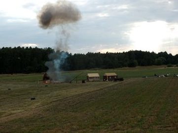 Spektakularna inscenizacja w ramach projektu „Łódzkie Pamięta – Wojewódzka Inscenizacja Bitwy nad Wartą Wrzesień 1939”