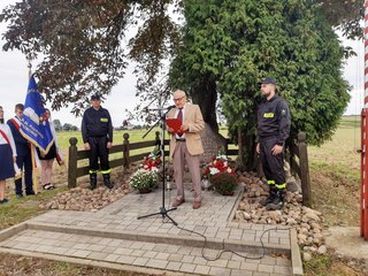 Mieszkańcy Kamionki w gminie Pątnów uczcili 83. rocznicę wybuchu II wojny światowej