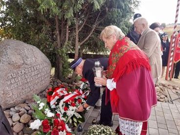 Mieszkańcy Kamionki w gminie Pątnów uczcili 83. rocznicę wybuchu II wojny światowej