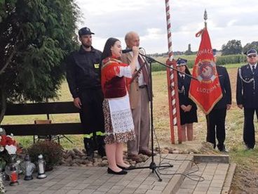 Mieszkańcy Kamionki w gminie Pątnów uczcili 83. rocznicę wybuchu II wojny światowej