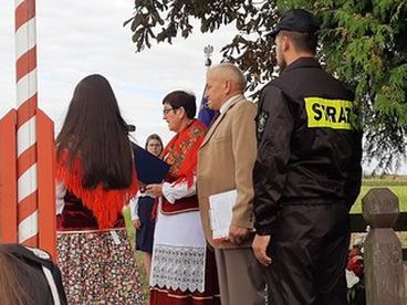 Mieszkańcy Kamionki w gminie Pątnów uczcili 83. rocznicę wybuchu II wojny światowej