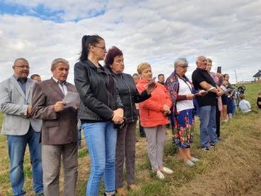 Mieszkańcy Kamionki w gminie Pątnów uczcili 83. rocznicę wybuchu II wojny światowej