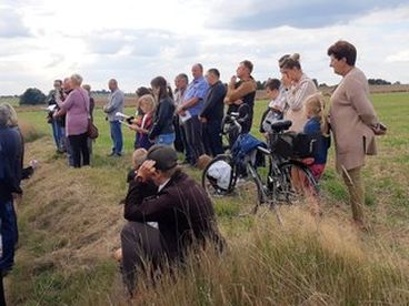 Mieszkańcy Kamionki w gminie Pątnów uczcili 83. rocznicę wybuchu II wojny światowej