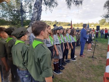 Obchody 83. rocznicy wybuchu II wojny światowej w Załęczu Wielkim