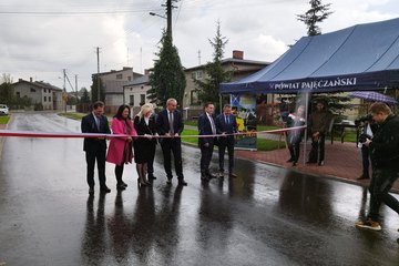 Ulica Bankowa w Działoszynie oficjalnie oddana do użytku po remoncie