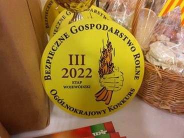 Za nami podsumowanie etapu wojewódzkiego Konkursu Bezpieczne Gospodarstwo Rolne 2022 – jedna z nagród trafiła do Skomlina