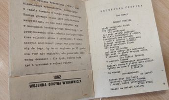 Historię stanu wojennego w Polsce badali uczniowie wieluńskiego „katolika” w ramach projektu Fundacji Słowem Pisane