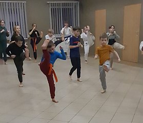 Zajęcia Kyokushin w GOK-u w Osjakowie