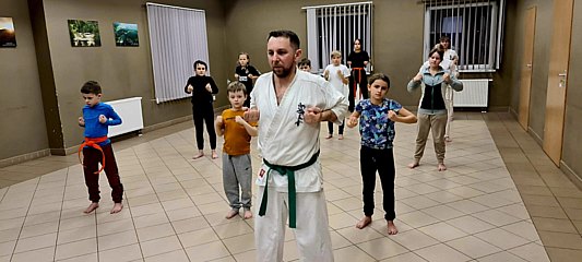 Zajęcia Kyokushin w GOK-u w Osjakowie