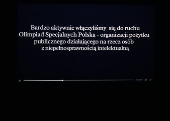 Gala 25-lecia Klubu Olimpiad Specjalnych „Słoneczko”