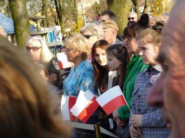 Andrzej Duda przyjechał dziś do Pajęczna. Mówił m.in. o prezydenckiej ustawie rozwoju dróg lokalnych